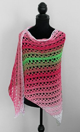 Crochet Pattern: Shawl "Lily"
