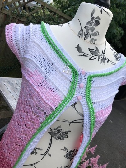 Häkelanleitung Weste/Jacke/Mantel "Summerbreeze"