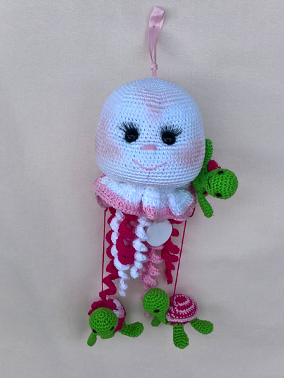 Häkelanleitung Spieluhr-Mobile Wasserwelt