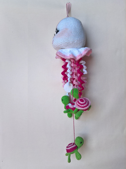 Häkelanleitung Spieluhr-Mobile Wasserwelt
