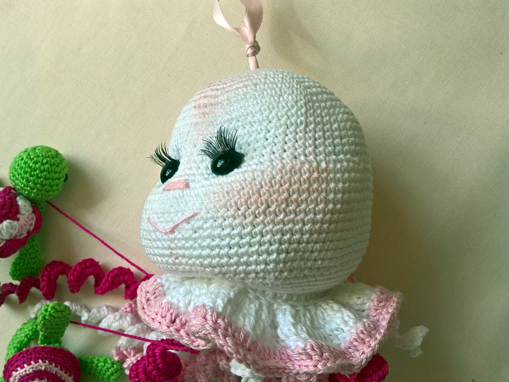 Häkelanleitung Spieluhr-Mobile Wasserwelt