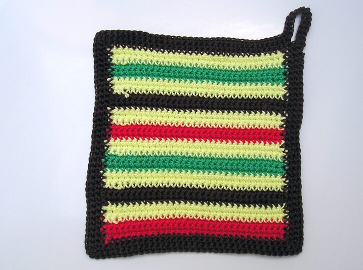 Häkelanleitung Toplappenset "Melone"