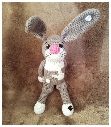 Häkelanleitung "Oppel" - Hase mit Anzug