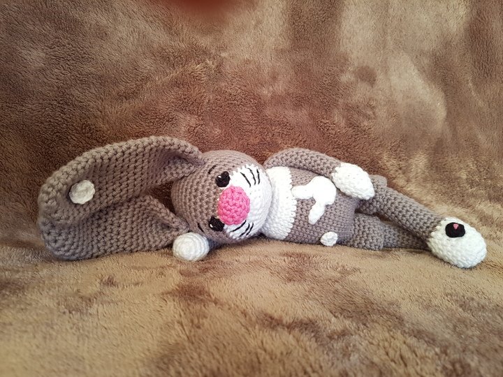 Häkelanleitung "Oppel" - Hase mit Anzug