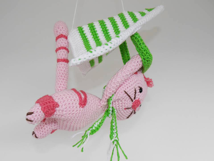 Fliegende Katze Häkelanleitung Summer-2018