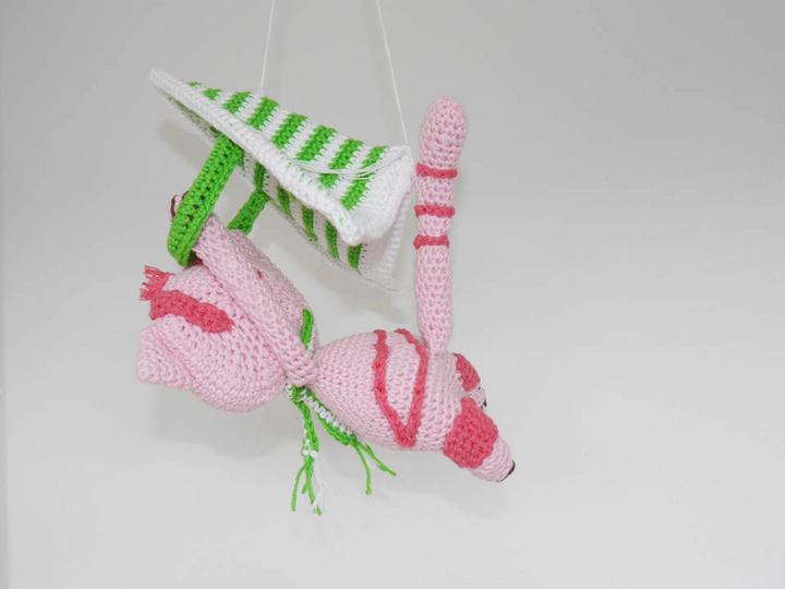 Set fliegende Tiere Kinderzimmerdeko