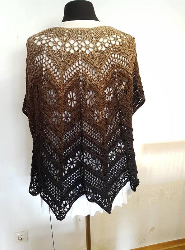 Nubes Häkelweste, Häkeljacke Größe 36 68 EU Damen Fotos und Abbildungen