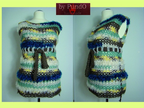 Häkel Dir eine Tunika „Erde & Wasser“, jede Größe