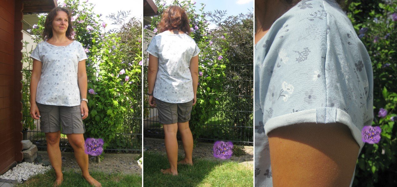 Schnittmuster u. Anleitung Damenshirt Lady Summer - Bild 16