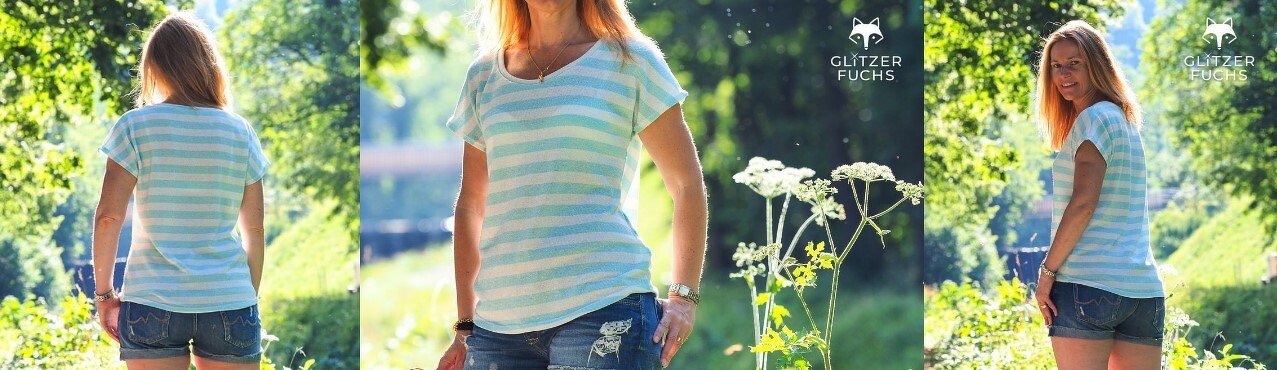 Schnittmuster u. Anleitung Damenshirt Lady Summer - Bild 8