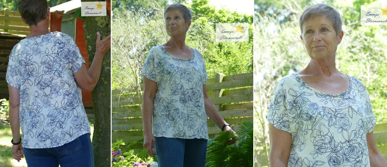 Schnittmuster Damen Shirt Kleid PDF – Sommerkleid nähen 32–48