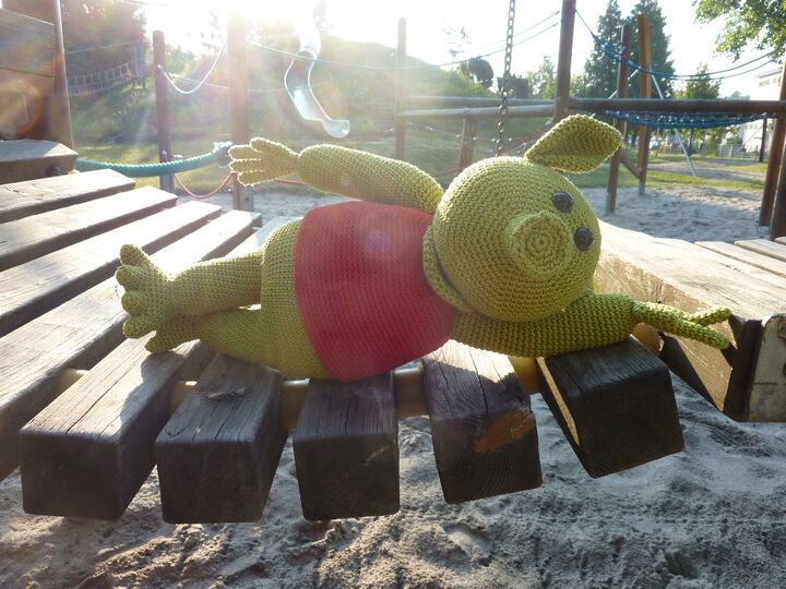 Häkelanleitung - Alex Alien