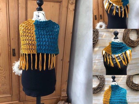 Häkelanleitung Loop/Schulterwärmer "Herbsterwachen"