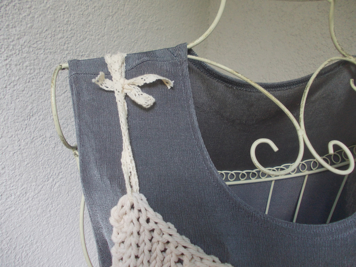 Strickanleitung Shirt oder Schal/Loop, Top, größenvariabel