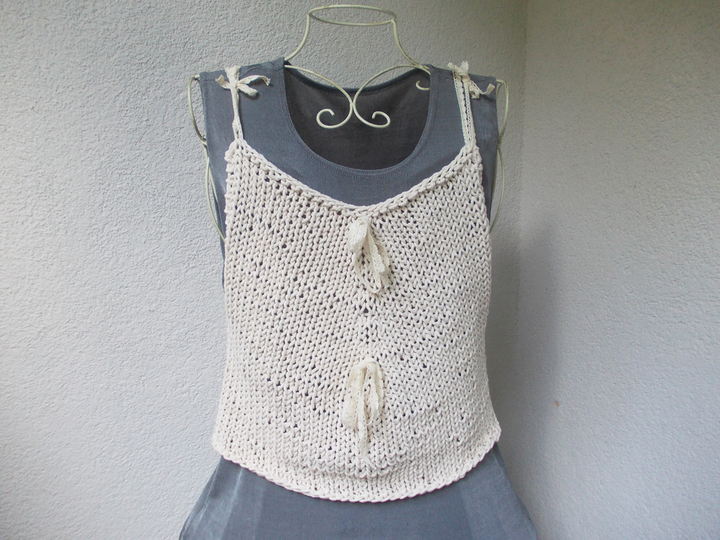 Strickanleitung Shirt oder Schal/Loop, Top, größenvariabel