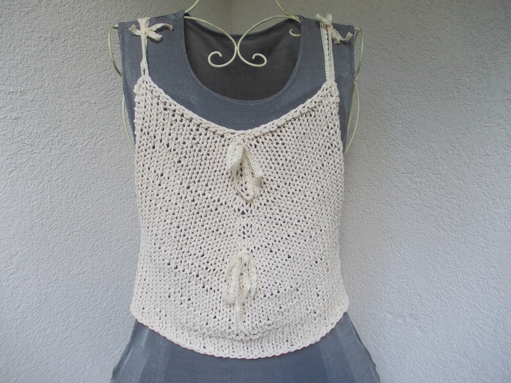 Strickanleitung Shirt oder Schal/Loop, Top, größenvariabel