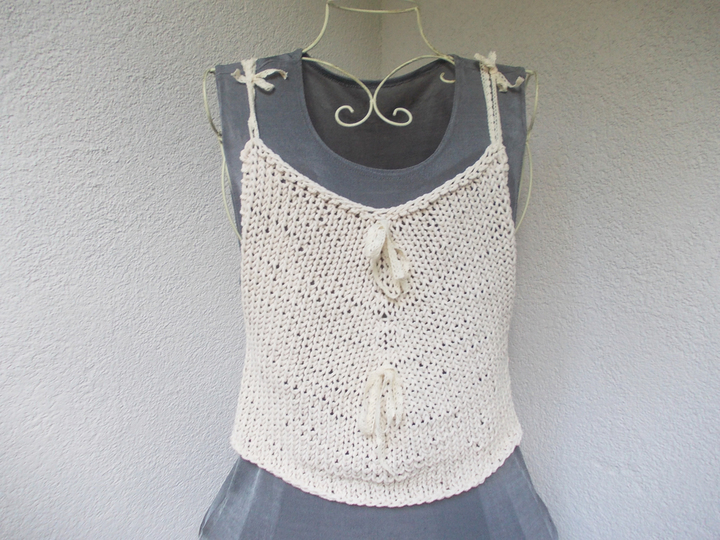 Strickanleitung Shirt oder Schal/Loop, Top, größenvariabel