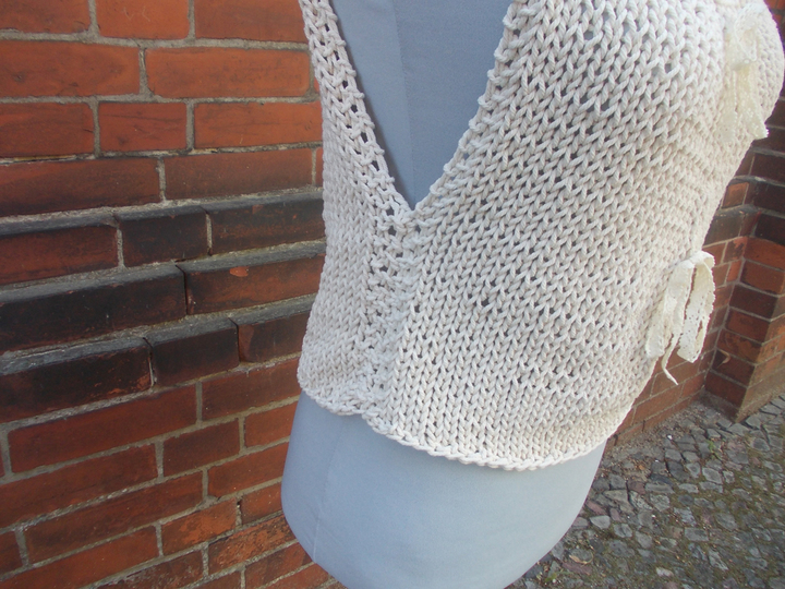 Strickanleitung Shirt oder Schal/Loop, Top, größenvariabel