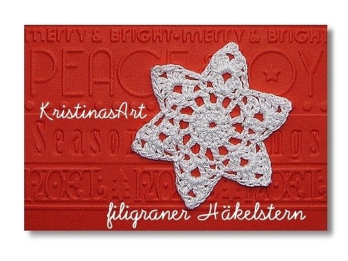 Filigraner Häkelstern