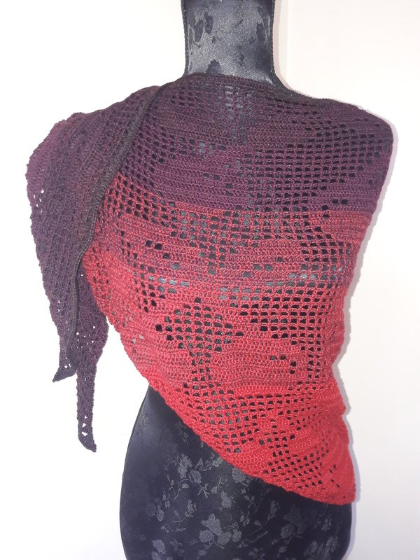 Dreieckstuch "süße Kirschen" - Bild 3