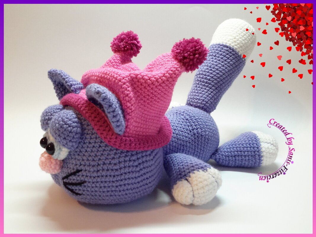 Häkelanleitung Schmusemiez - Bild 2