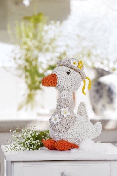 Gehäkelte Gans - Bild 2