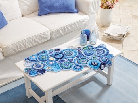 Gehäkelter Tischläufer