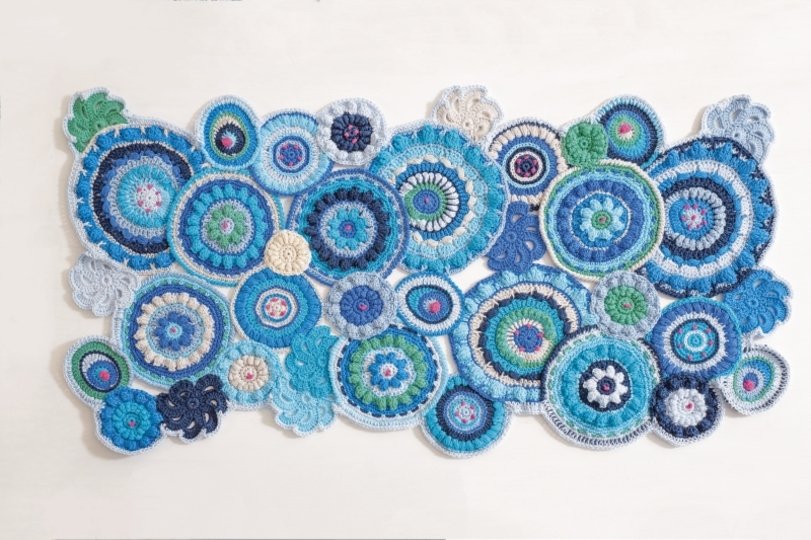 Gehäkelter Tischläufer