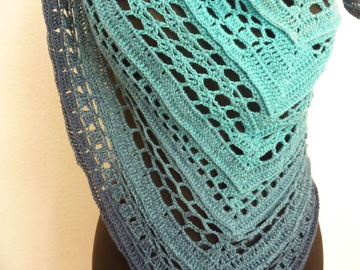 Häkelanleitung - Tuch "Blue Ocean"