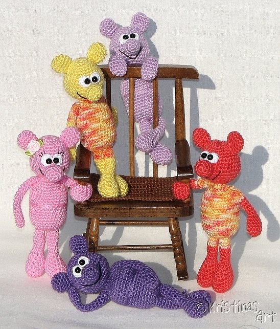 Häkelanleitung Amigurumi - Schmetterlinge im Bauch - Bild 4