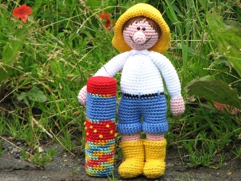 Häkelanleitung Regenmacher - Amigurumi