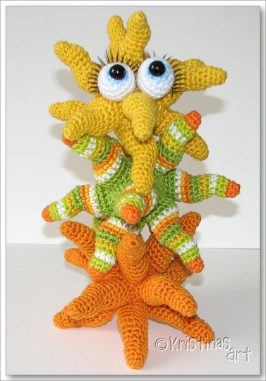 Häkelanleitung Zackig - Amigurumi