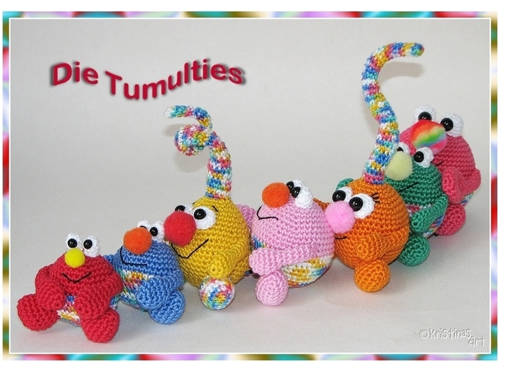 Häkelanleitung - Amigurumi - Die Tumulties