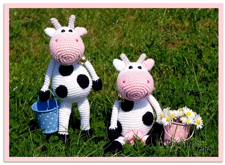 Häkelanleitung Kuh - Amigurumi