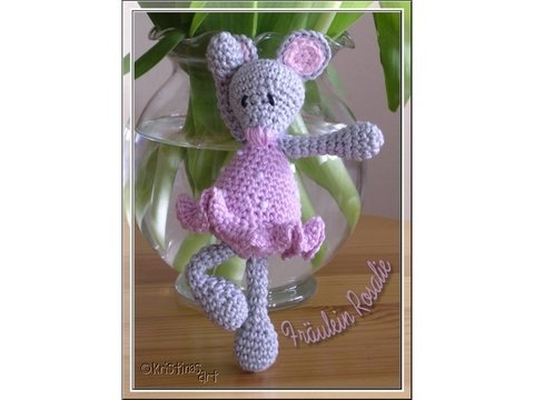 Häkelanleitung Tanzmaus Rosalie - Amigurumi - Ballerina