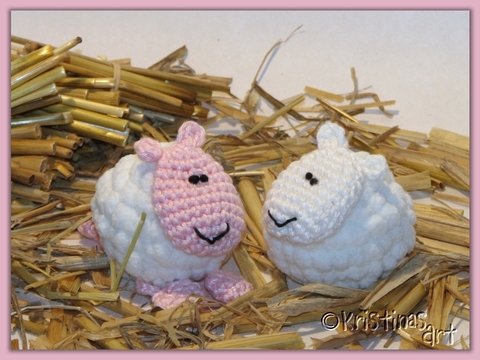 Häkelanleitung Pompon-Schaf