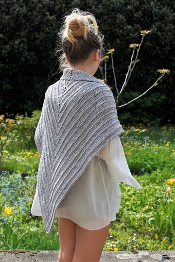 Häkelanleitung Schultertuch "Ibiza"