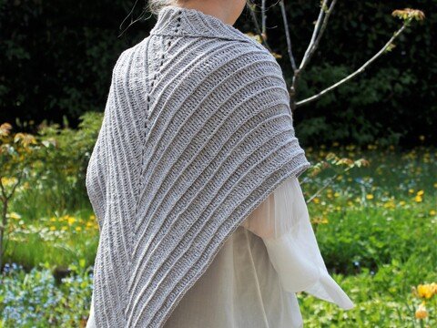 Häkelanleitung Schultertuch "Ibiza"