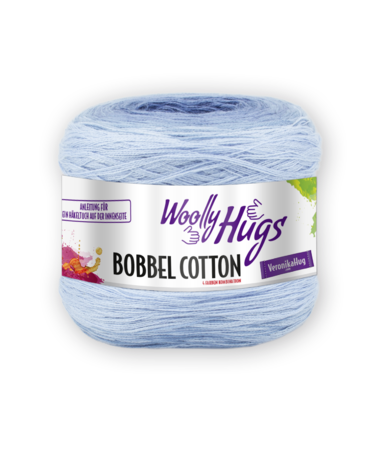 "Tuch Ovaltika" mit 1 BOBBEL-COTTON von Woolly Hugs gehäkelt