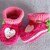 Babyschuhe mit Herz - Häkelanleitung