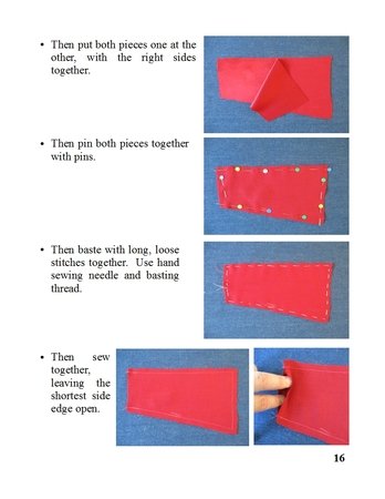 satin evening bag sewing pattern PDF