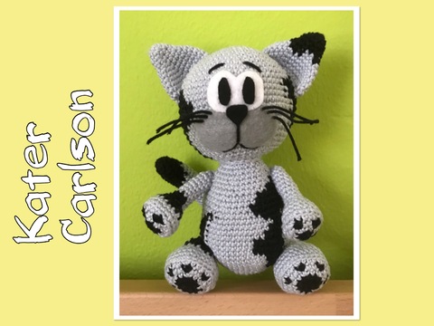 Kater Carlson Häkelanleitung