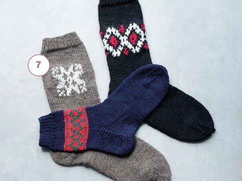 Strickanleitung Herrensocken "Record" 759077