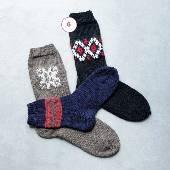 Strickanleitung Damensocken "Record" 759078