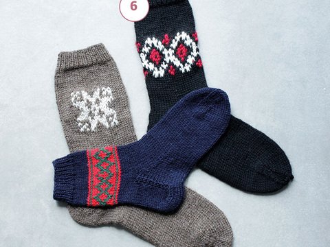 Strickanleitung Damensocken "Record" 759078