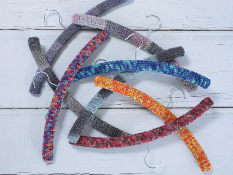 Häkelanleitung Behäkelte Kleiderbügel "Capri Color" 759039