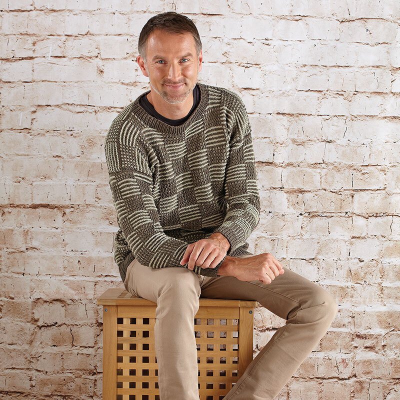 Strickanleitung Herrenpullover "Piano" 759031 - Bild 2