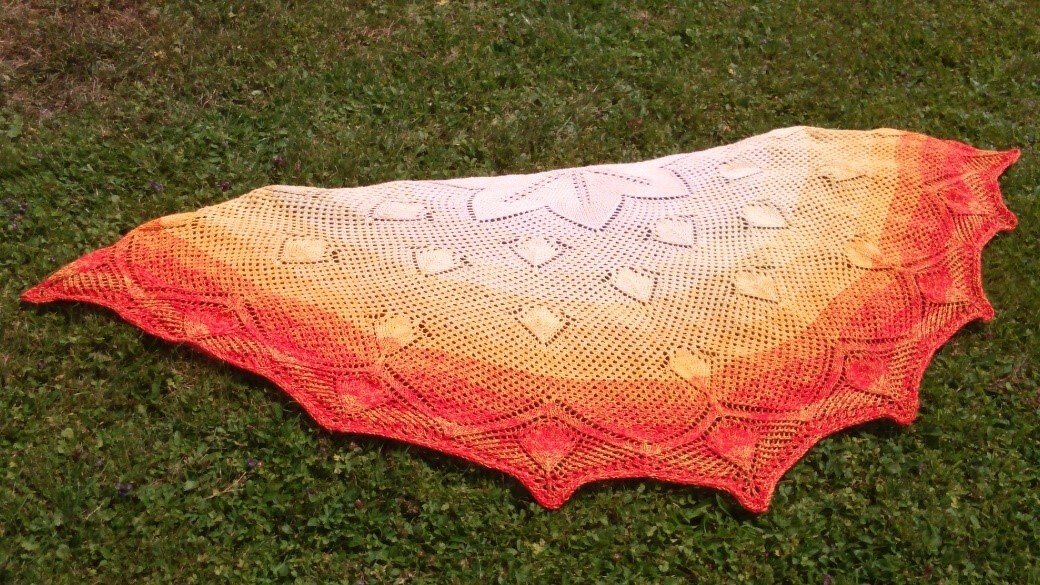 Leprechaun - half circle shawl (knitting) - Image 2