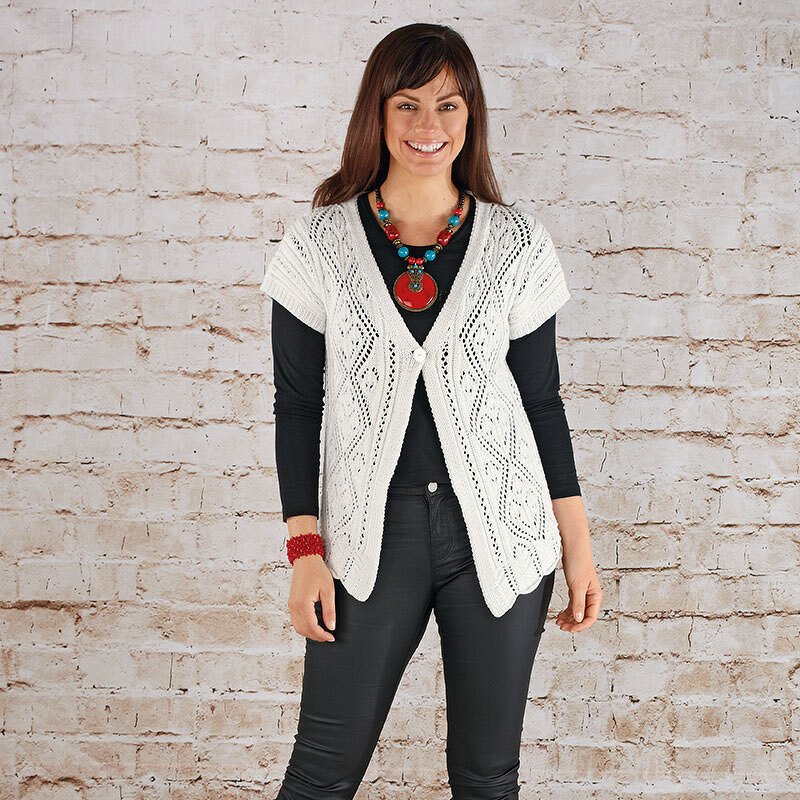 Strickanleitung Damenpullover "Seidenglanz" 759100 - Bild 2