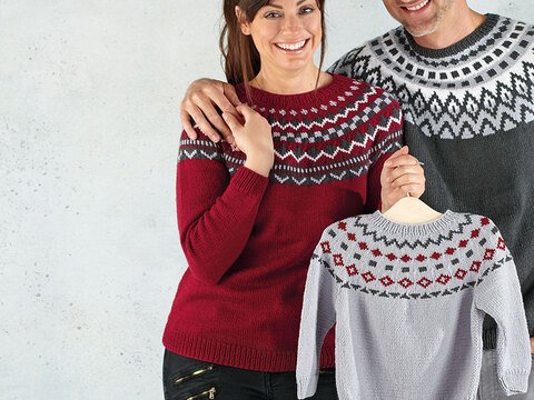 Strickanleitung Damenpullover "Ideal" 759045